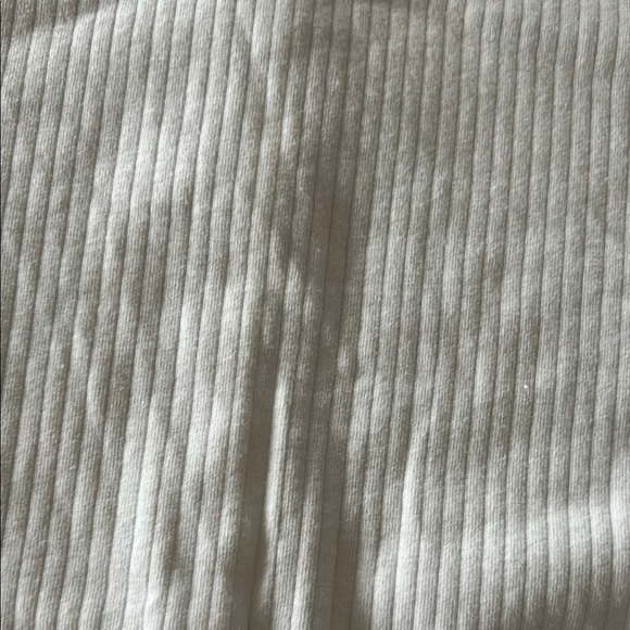 NWT White Long Sleeve Ribbed Top by Intimately by Free People in size L - Picture 7 of 9